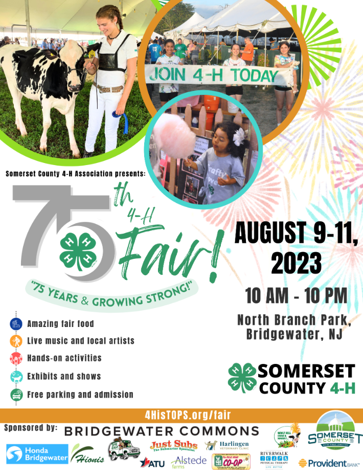 Hillsborough New Jersey Somerset County 4H Fair