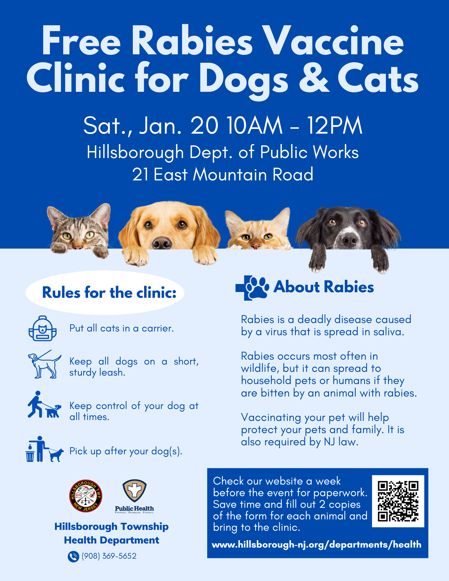 Free shot clinic for dogs 2024 near me