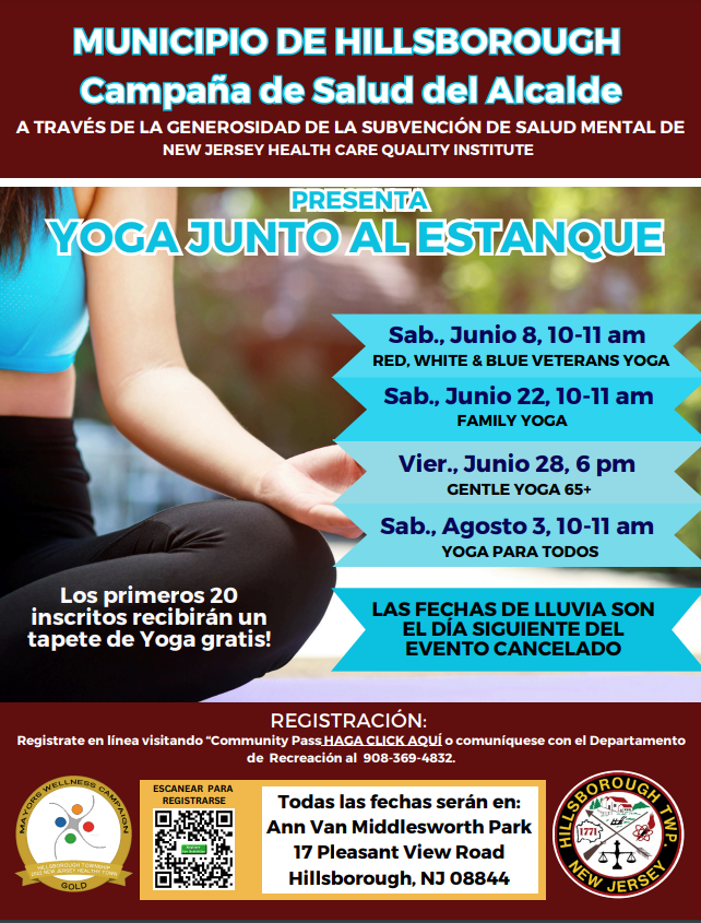 Updated yoga flyer spanish