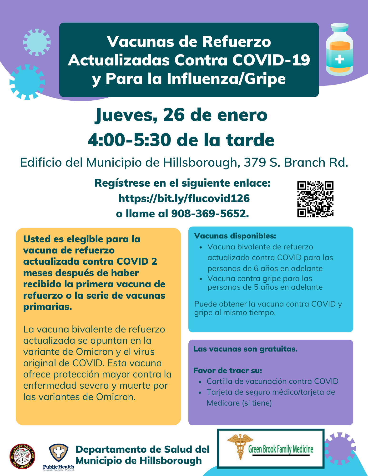 01.26.23 Bivalent Vaccine Clinic GBFM Spanish